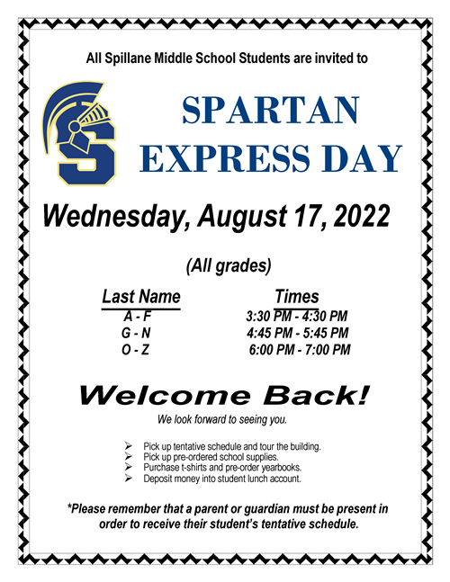 Spartan Express Day August 17, 2022